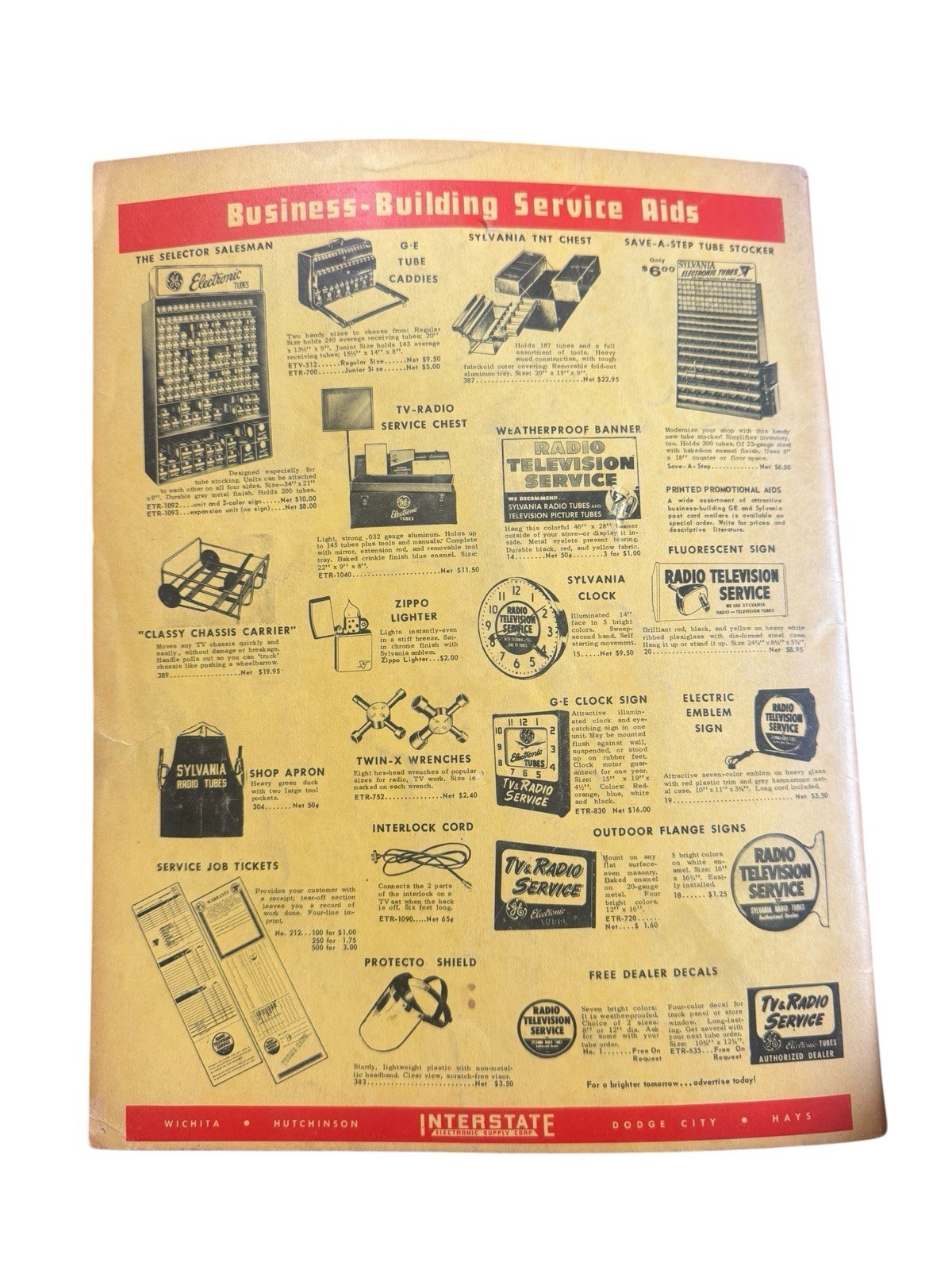 Electronics Red Book Interstate Electronic Supply Corp. Catalog 30 Kansas