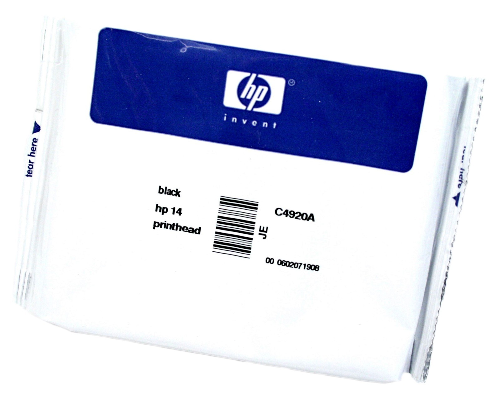 Genuine HP 14 Black Printhead C4921 OfficeJet 7110 D135 7110xi CP1160tn