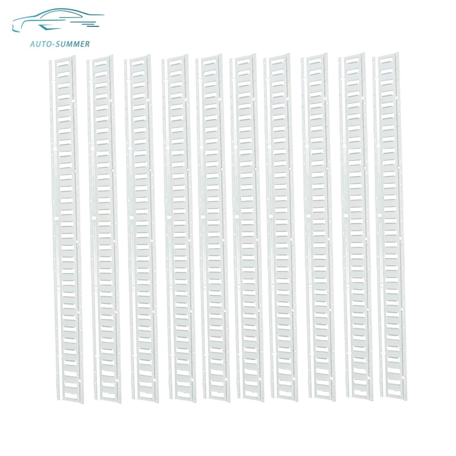 For Trucks Trailers Cargo Van 10 Pack 5' E Track Tie Down Rail System Galvanized