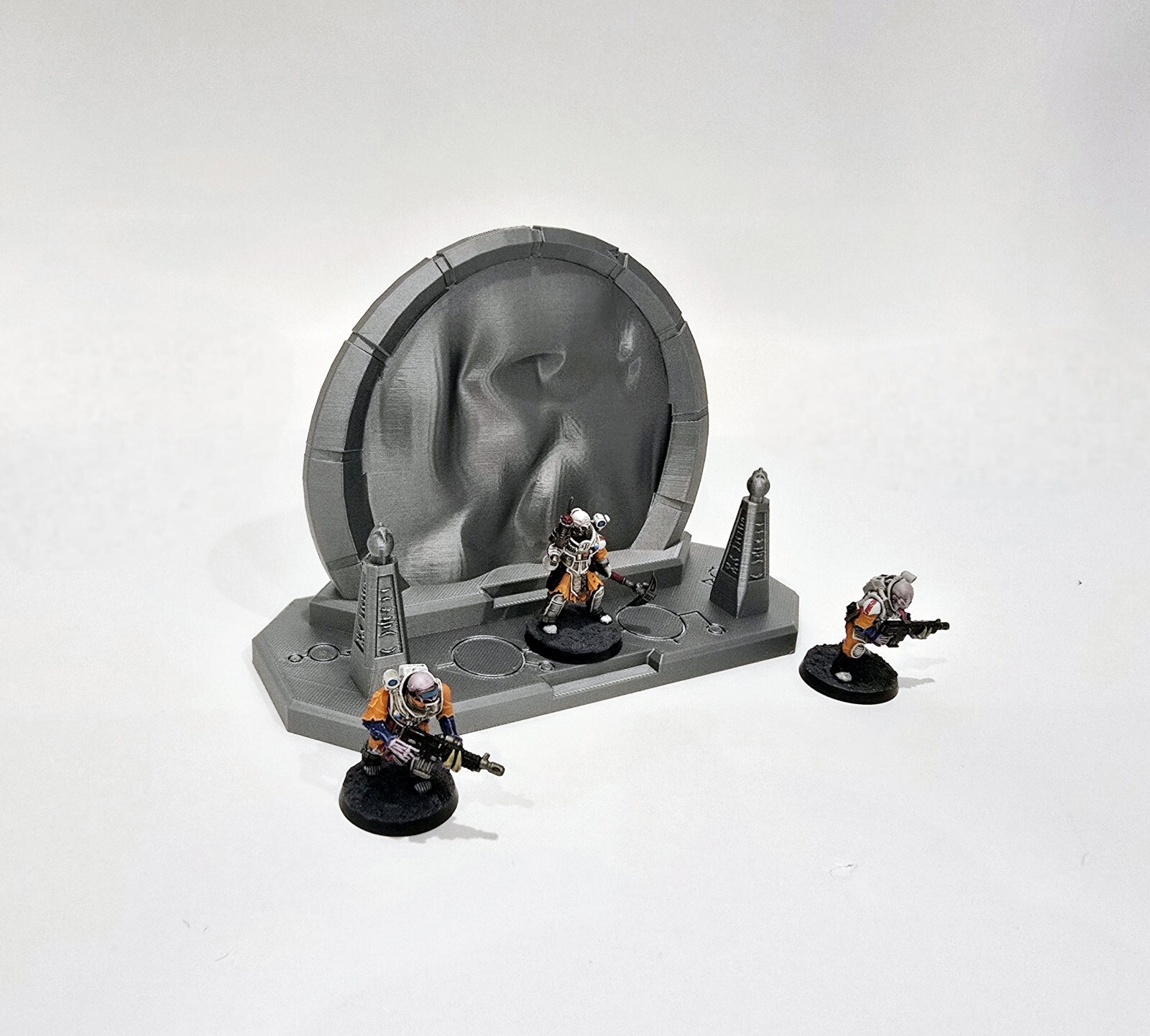 3D Printed Necron Proxy Active Space Portal Great For 40K Or Kill Team