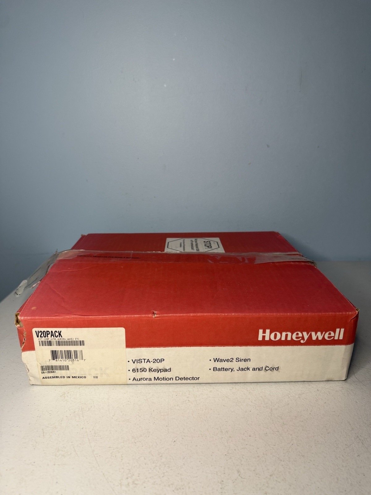 Honeywell Home V20PACK Vista 20P Alarm Kit with 6150 Keypad Ademco