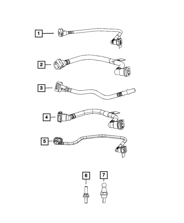 Genuine Mopar Double Ended Stud Mounting Lower 6509255AA