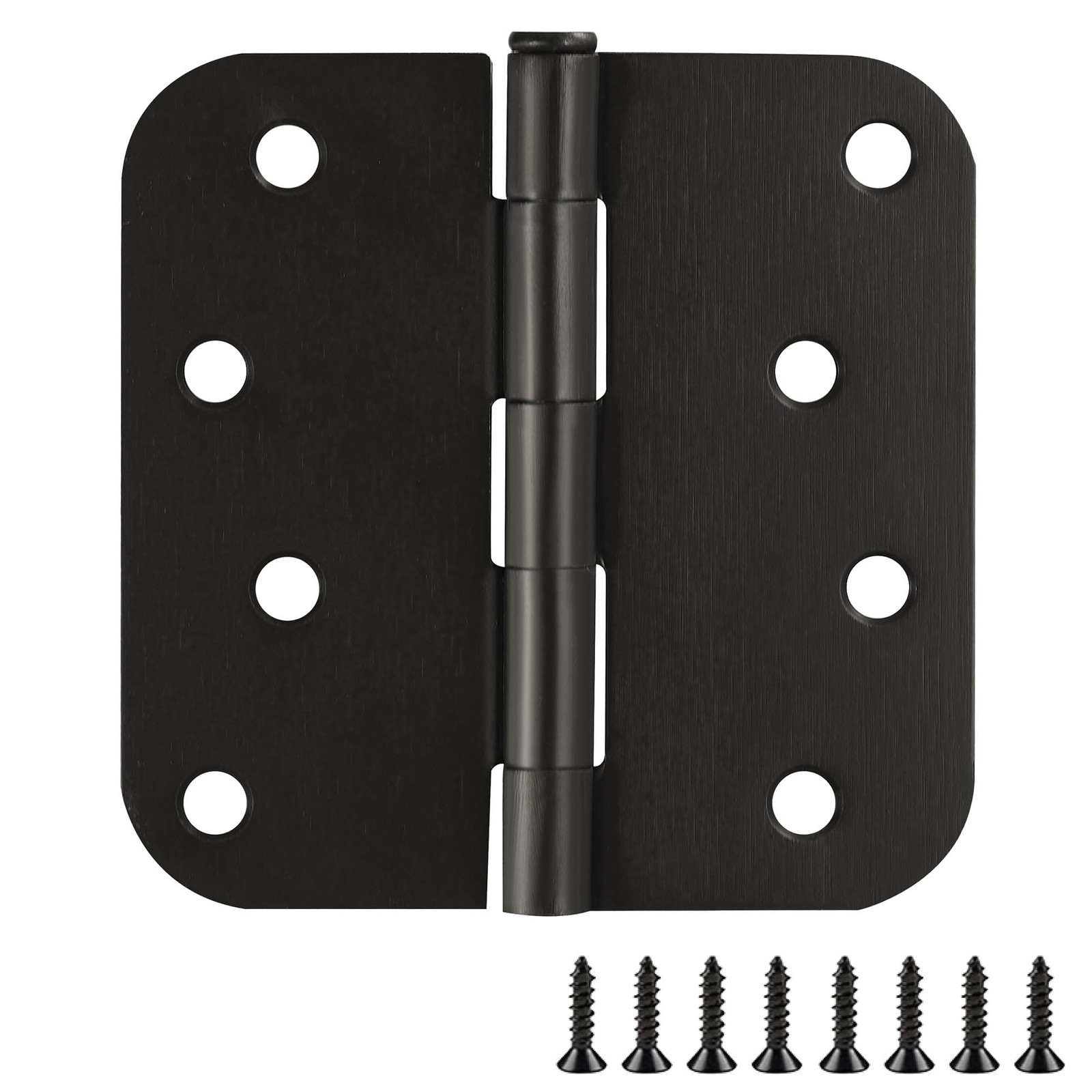 10 Pack 4 Inch Oil Rubbed Bronze Door Hinges Steel With Mounting Screws
