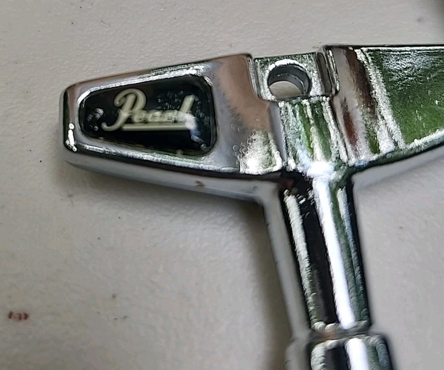 PEARL DRUM TUNING KEY w/ Packaging - CHROME
