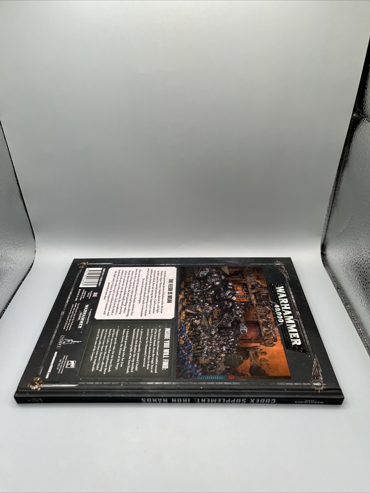 Warhammer 40k Space Marines Codex Supplement Iron Hands 8th Edition 2019