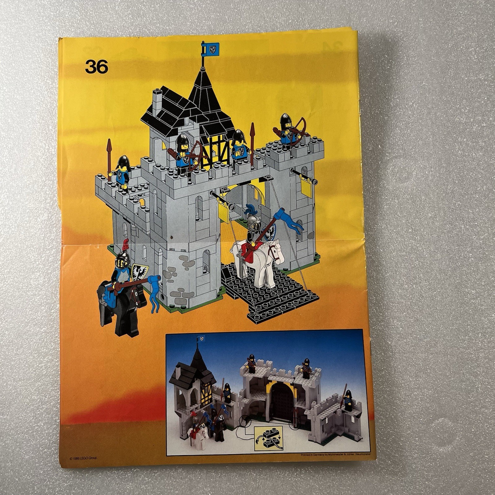 LEGO Black Falcons Intruction booklet