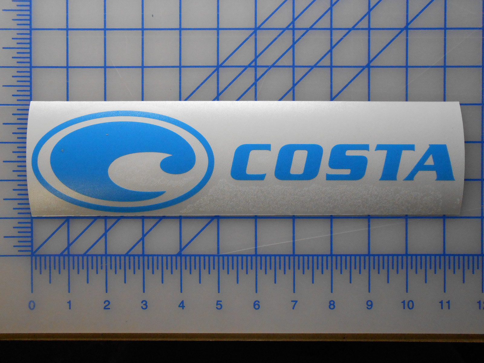 Costa Del Mar Sunglasses Logo Decal Sticker Sunglasses 11" 14" & 20" Brine Jose