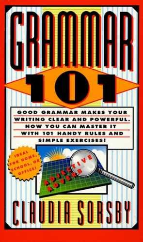 Grammar 101 - Paperback, by Sorsby Claudia - Very Good