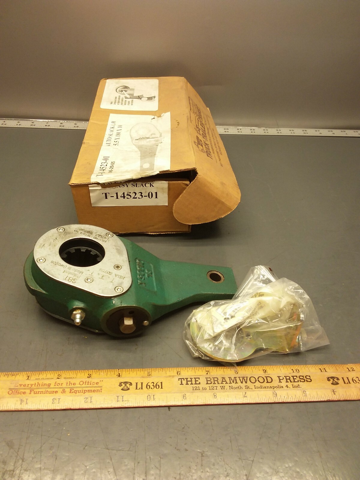 Truck Trailer Transit TTT T-14523-01 Auto Slack Adjuster LH 5.5X180X10. 10Spline