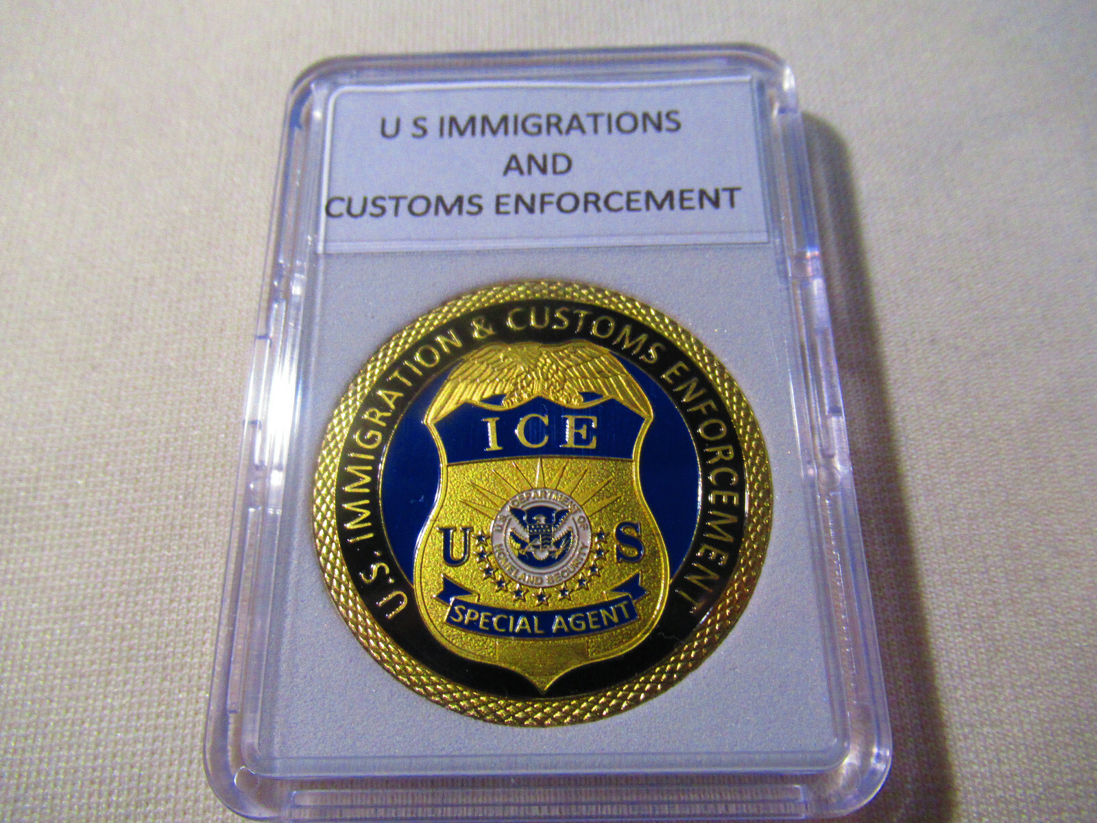 US IMMIGRATION & CUSTOMS ENFORCEMENT (ICE) Challenge Coin
