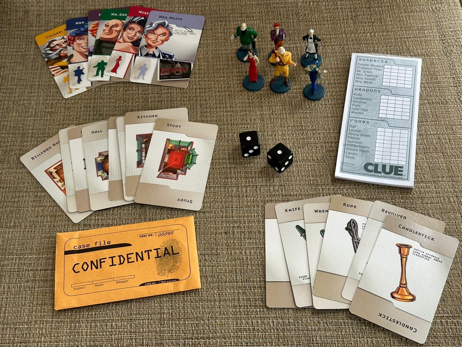 Clue 2005 Replacement Pieces - You Choose