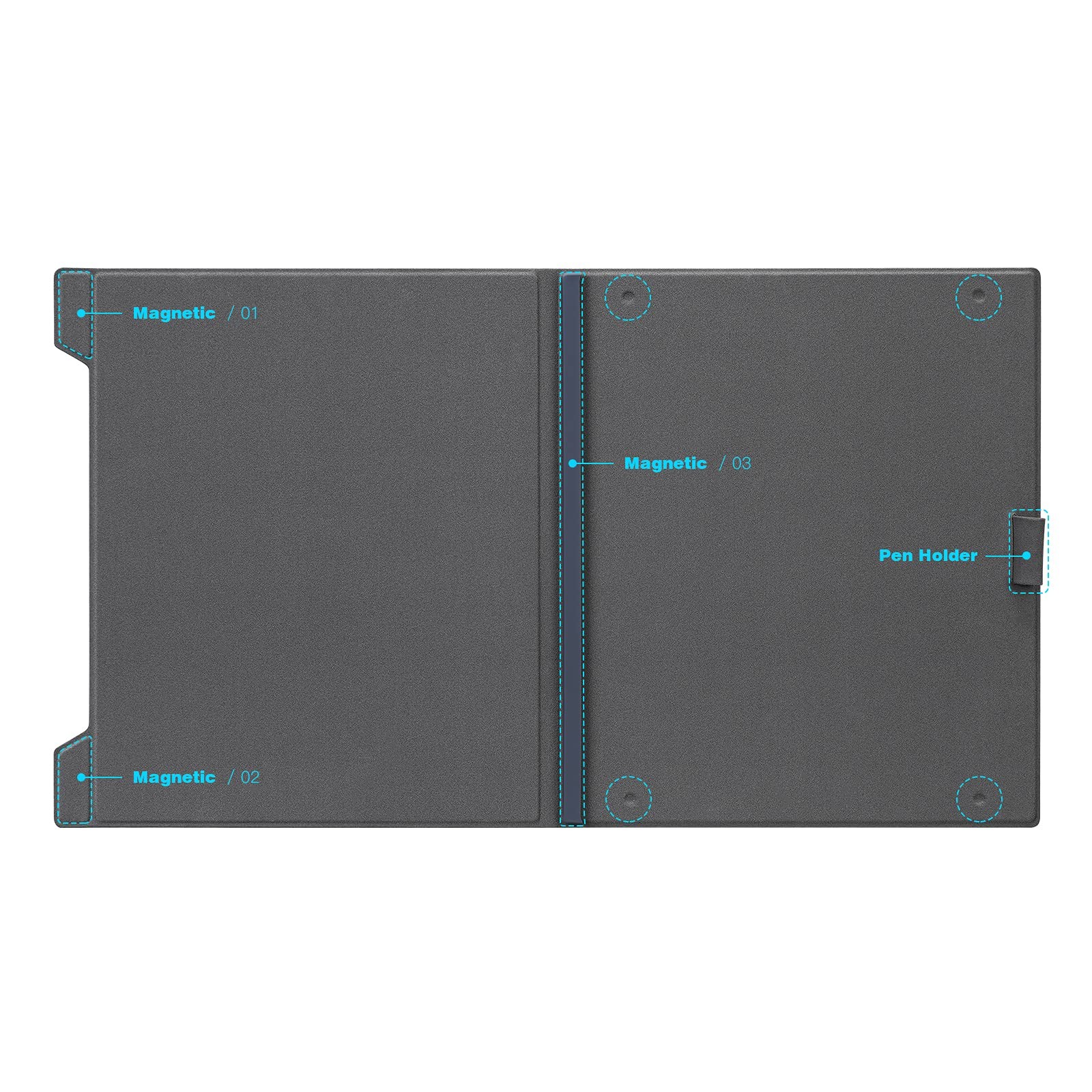Case for Remarkable 2 Paper Tablet 10.3" 2020, PU Leather Folio with Pen Ho