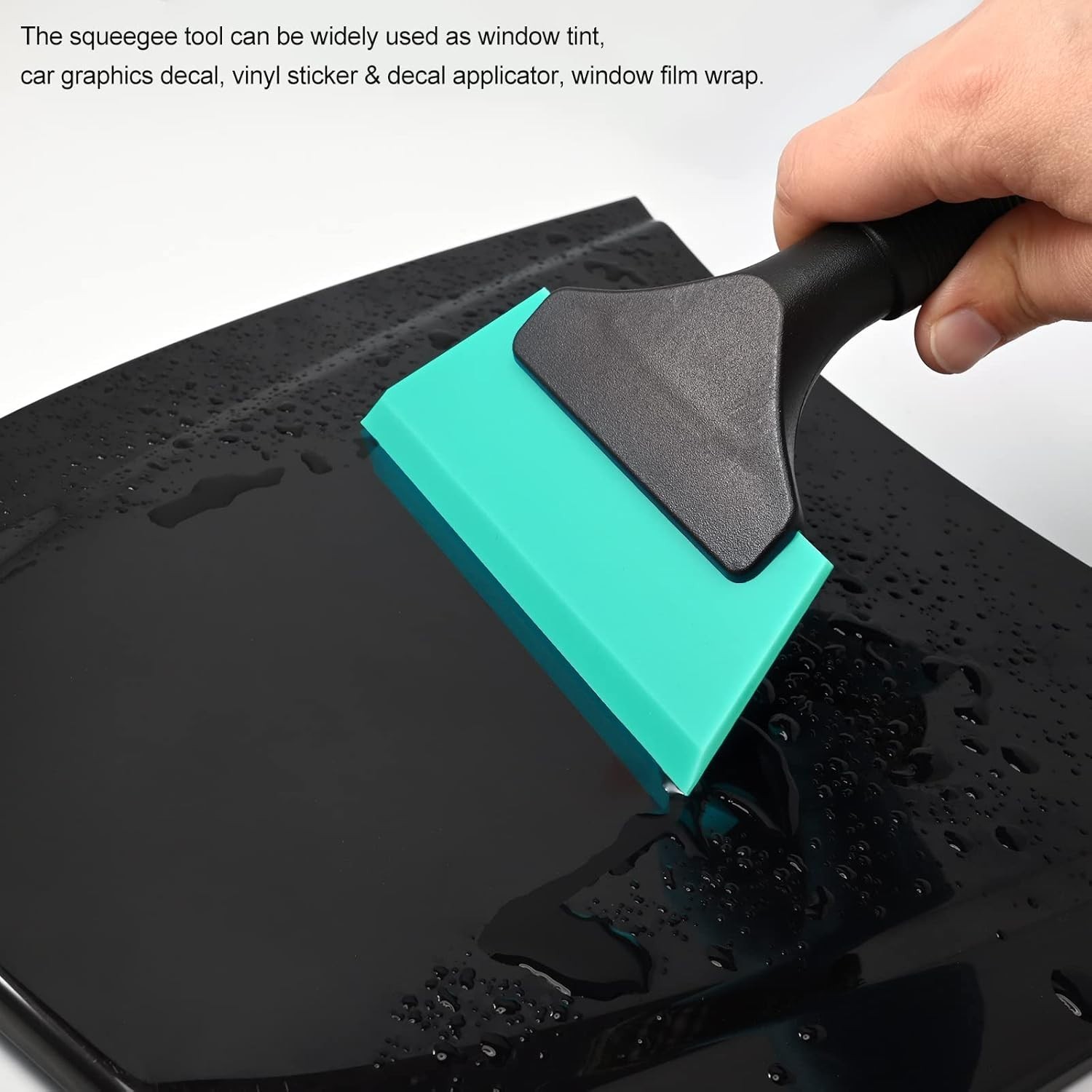 Small Squeegee 5 inch Rubber Window Tint Windshield Scraper for Car,Glass, Mi...