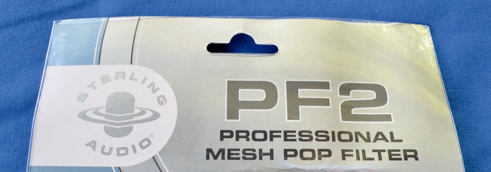 Sterling PF2 Pop Filter + Live Wire 15ft XLR Mic Cable Recording Bundle NEW