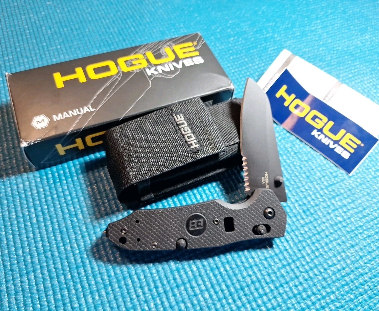 Hogue Knife Trauma First Response Tool Combination Edge N680 W/Sheath, Box NIB