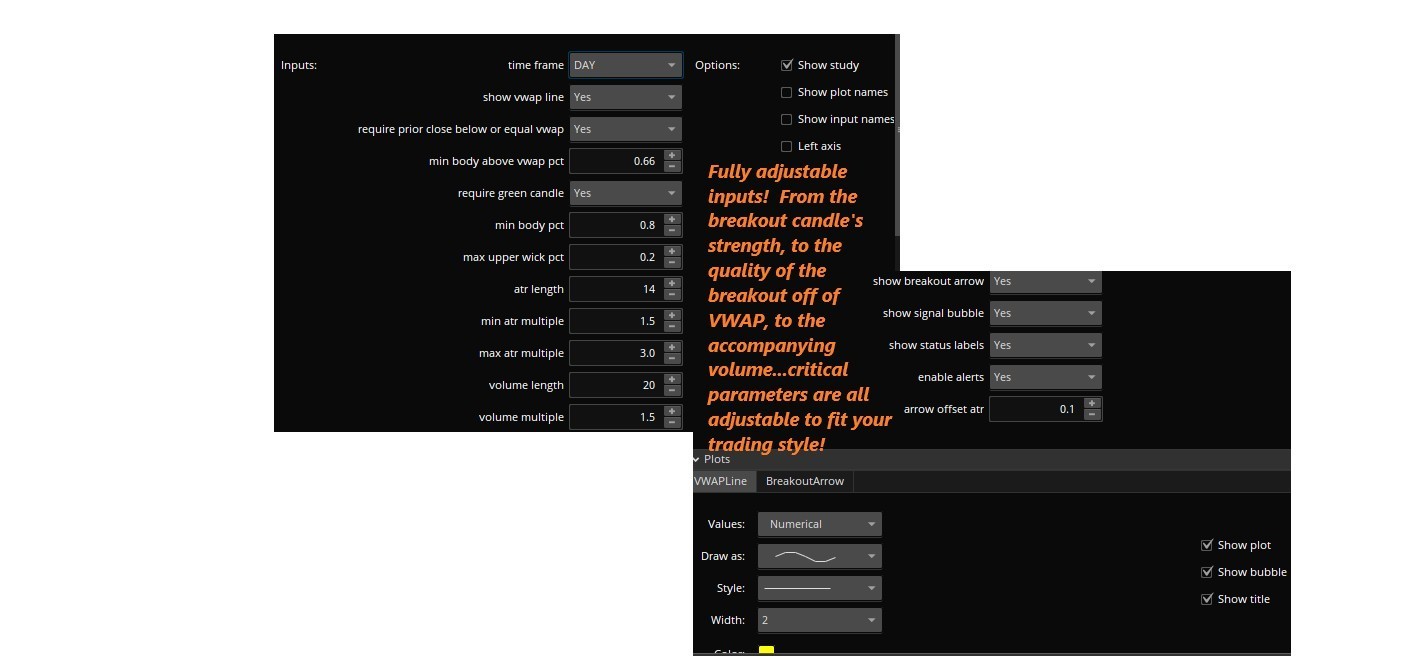 Thinkorswim VWAP Breakout Custom Stock Trading Indicator & Scanner Thinkscript