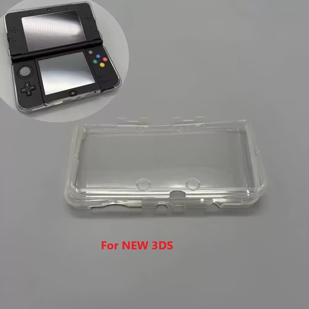 TPU Silicone Soft Crystal Case For New Nintendo 3DS/NEW3DS Protective Cover Case
