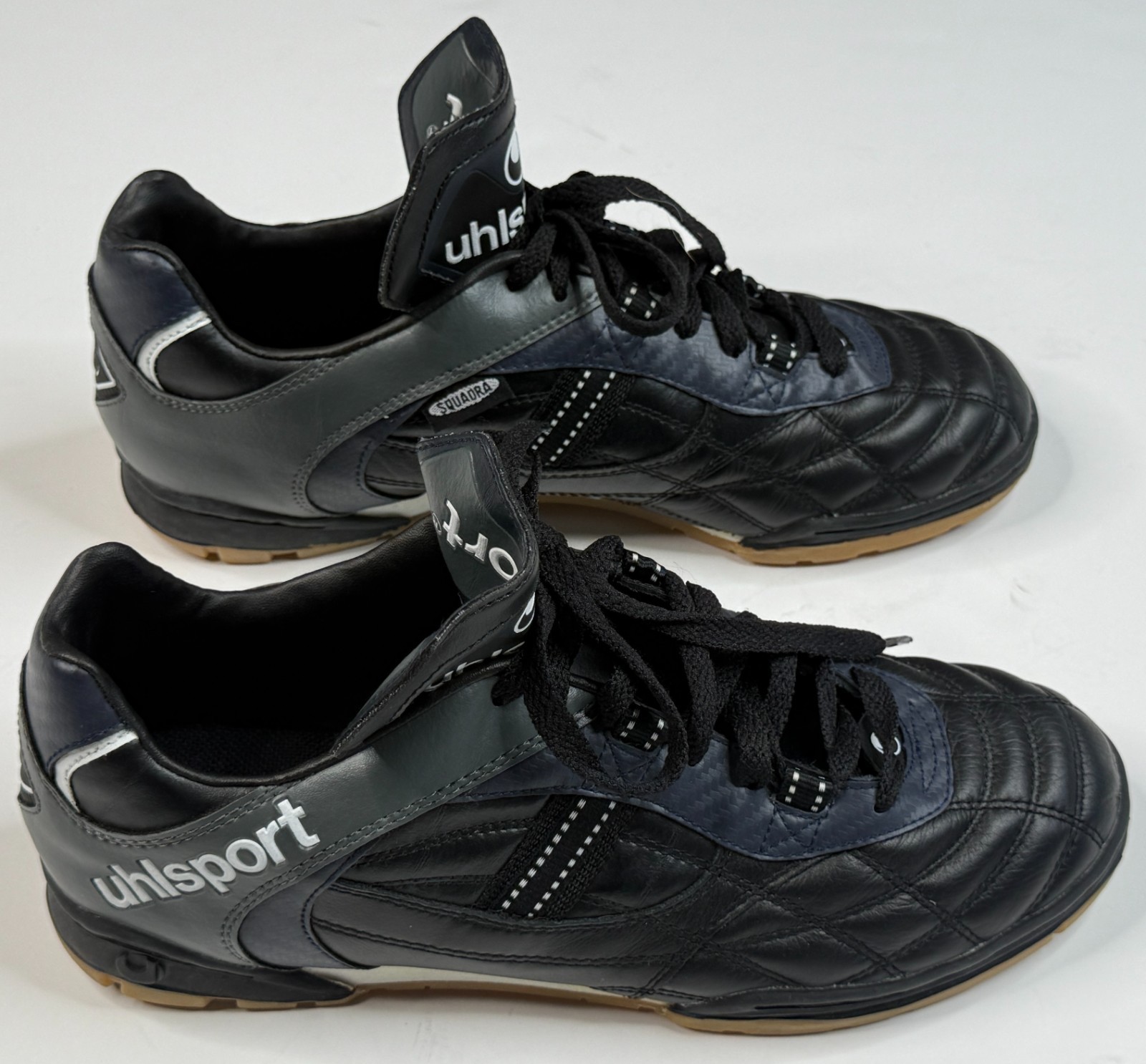 Uhlsport Squadra Men's Vtg Rare Indoor Soccer Football Shoes Size 9