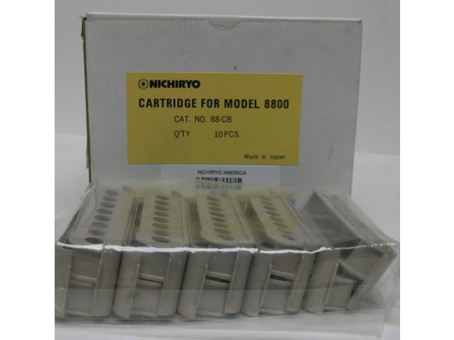 Nichiryo Nichipet 8800 1300uL Syringe Autoclavable Cartridges 88-CB 10-Pack