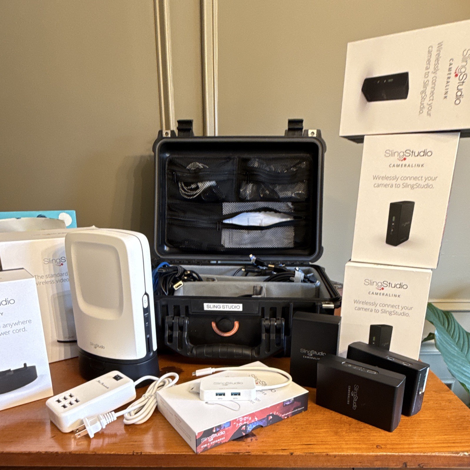 SlingStudio Wireless Video Production Kit w/ CameraLink, Case, Battery, USB-C