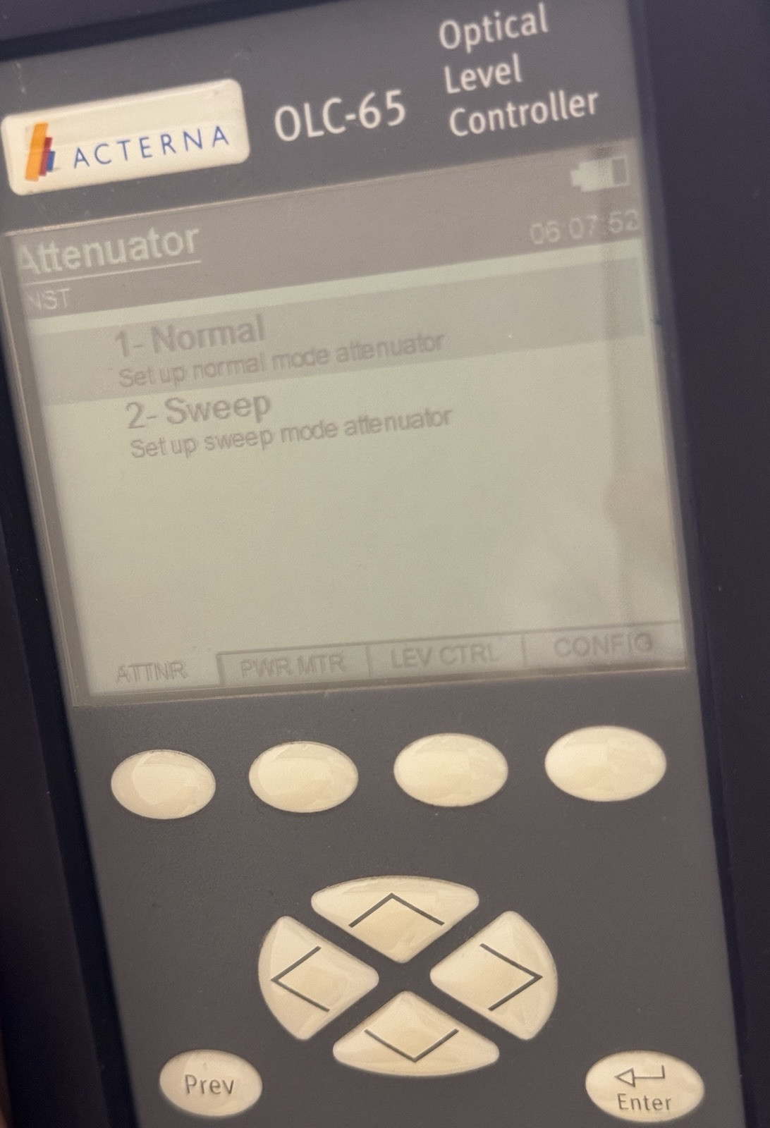 Acterna OLC-65 optical level controller