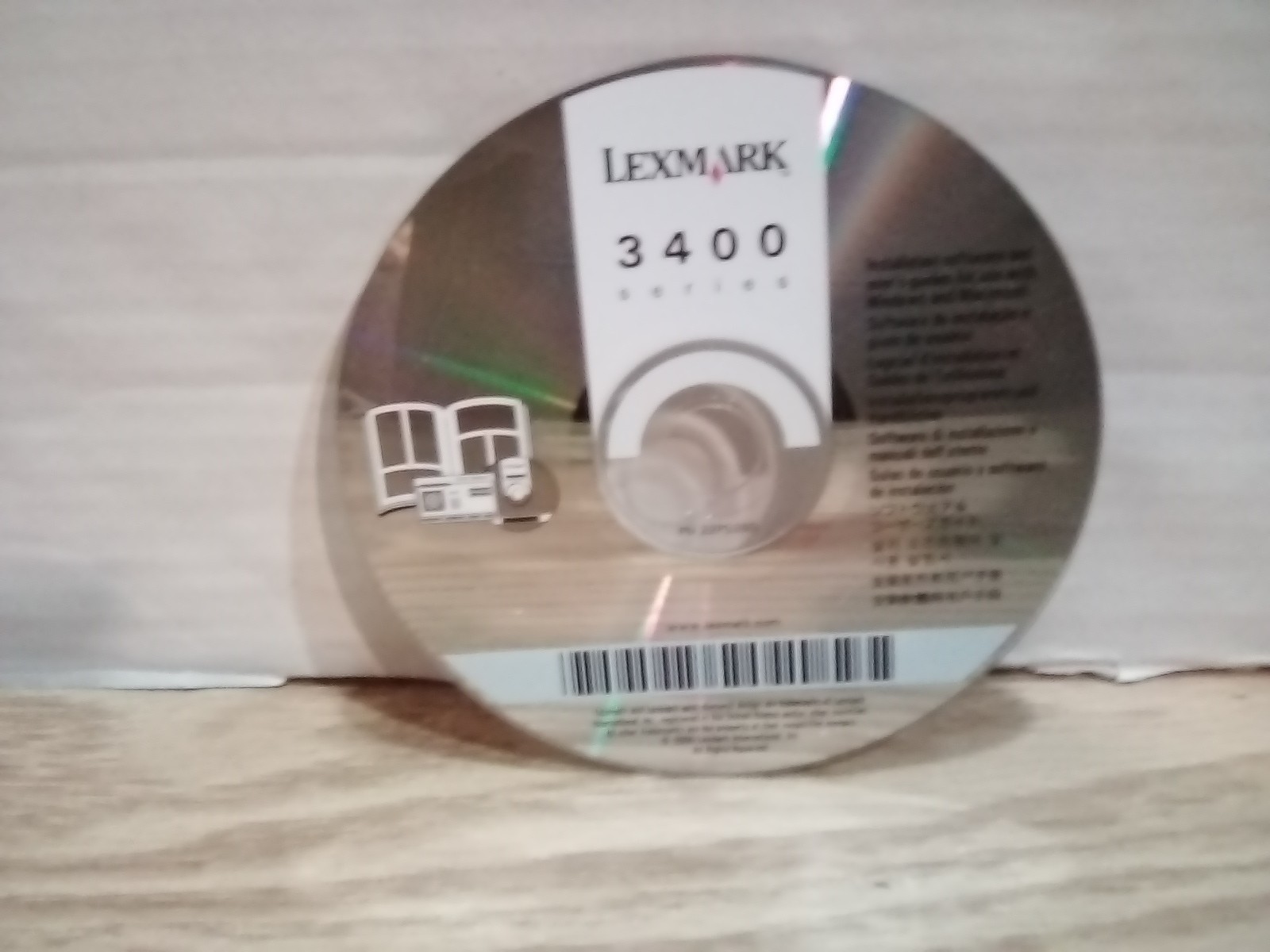 Lexmark 3400 Series Printer Software Disc
