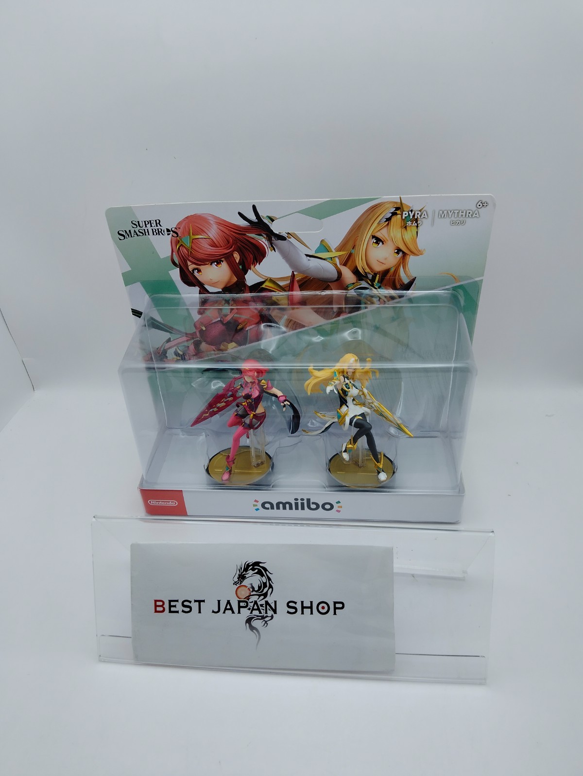 Nintendo amiibo Pyra Mythra Double Set Super Smash Bros. Homura Hikari New JAPAN