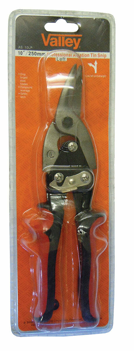 Valley 10" Left Cut Aviation Tin Snip
