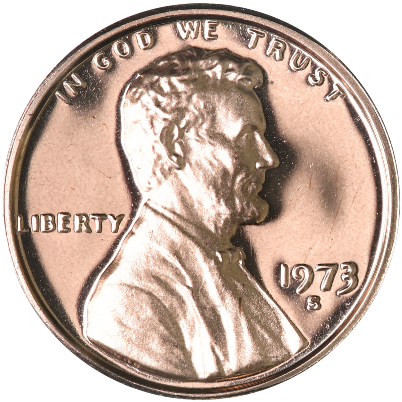 1973 S Lincoln Memorial Cent Gem Proof