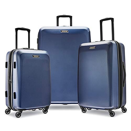 Moonlight Hardside Expandable Luggage 3-Piece Set (Carry on/Medium/Large) Navy