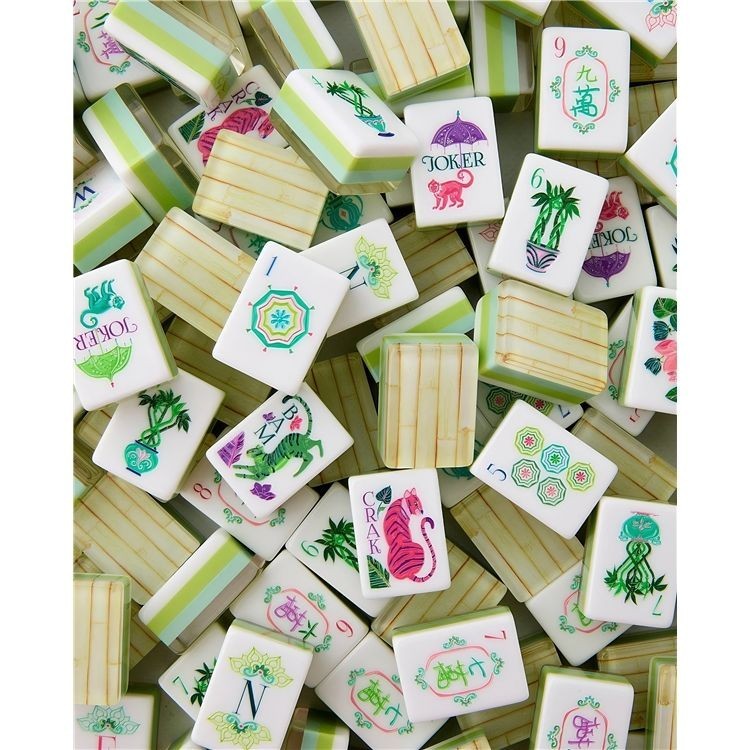 American mahjong tile set,Bamboo grain,160 Tiles,Free Shipping, Free Shipping
