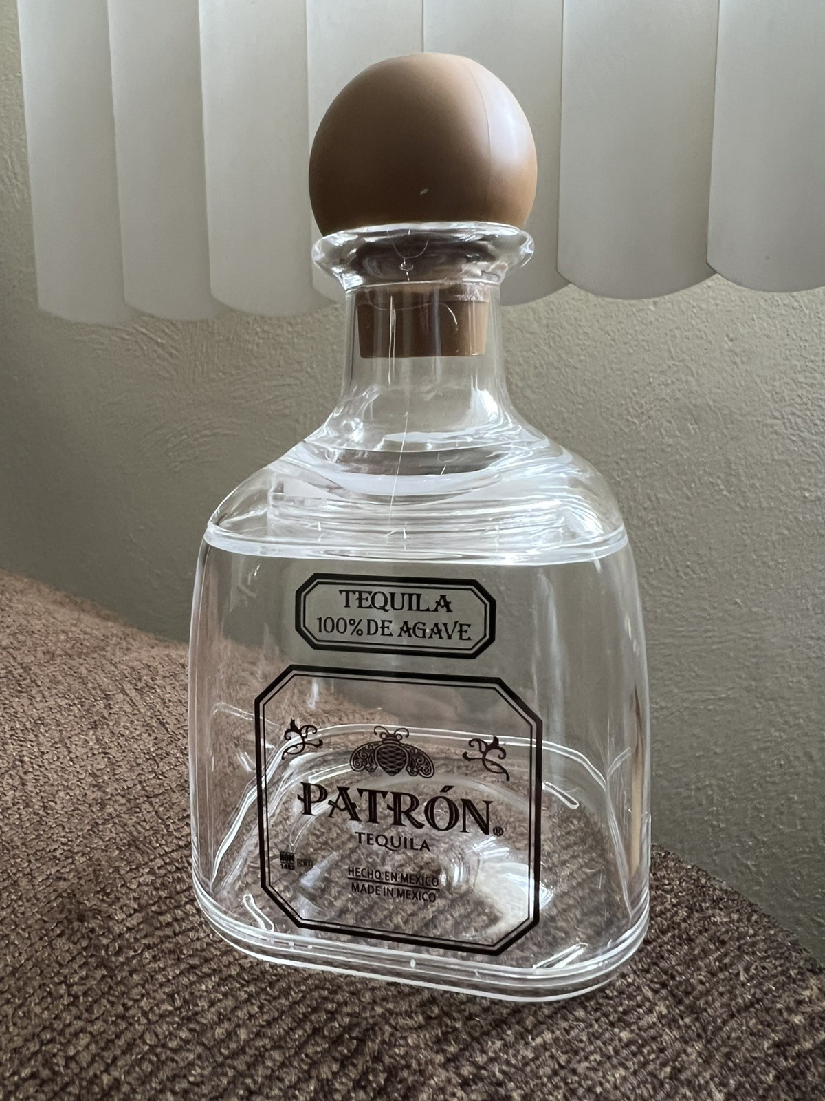 4 Patron Tequila Bottle Drinking Cups New