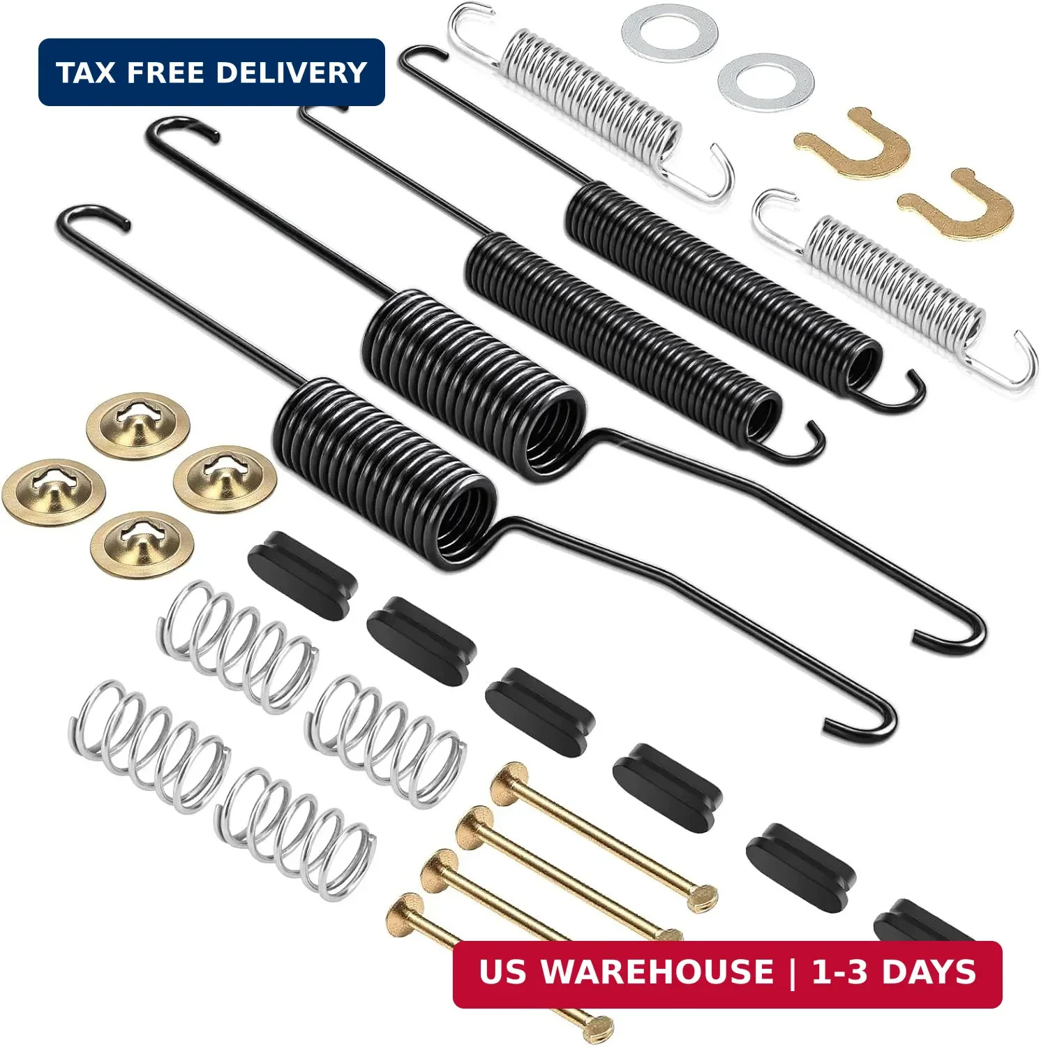 Rear Drum Brake Shoe Hardware Kit Fit for Chevy Silverado 1500 2008-2013 GMC Sie