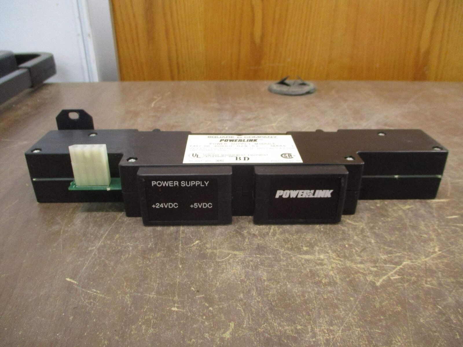 Square D Powerlink Power Supply Module 40660-028-51 Ser. 1 Used