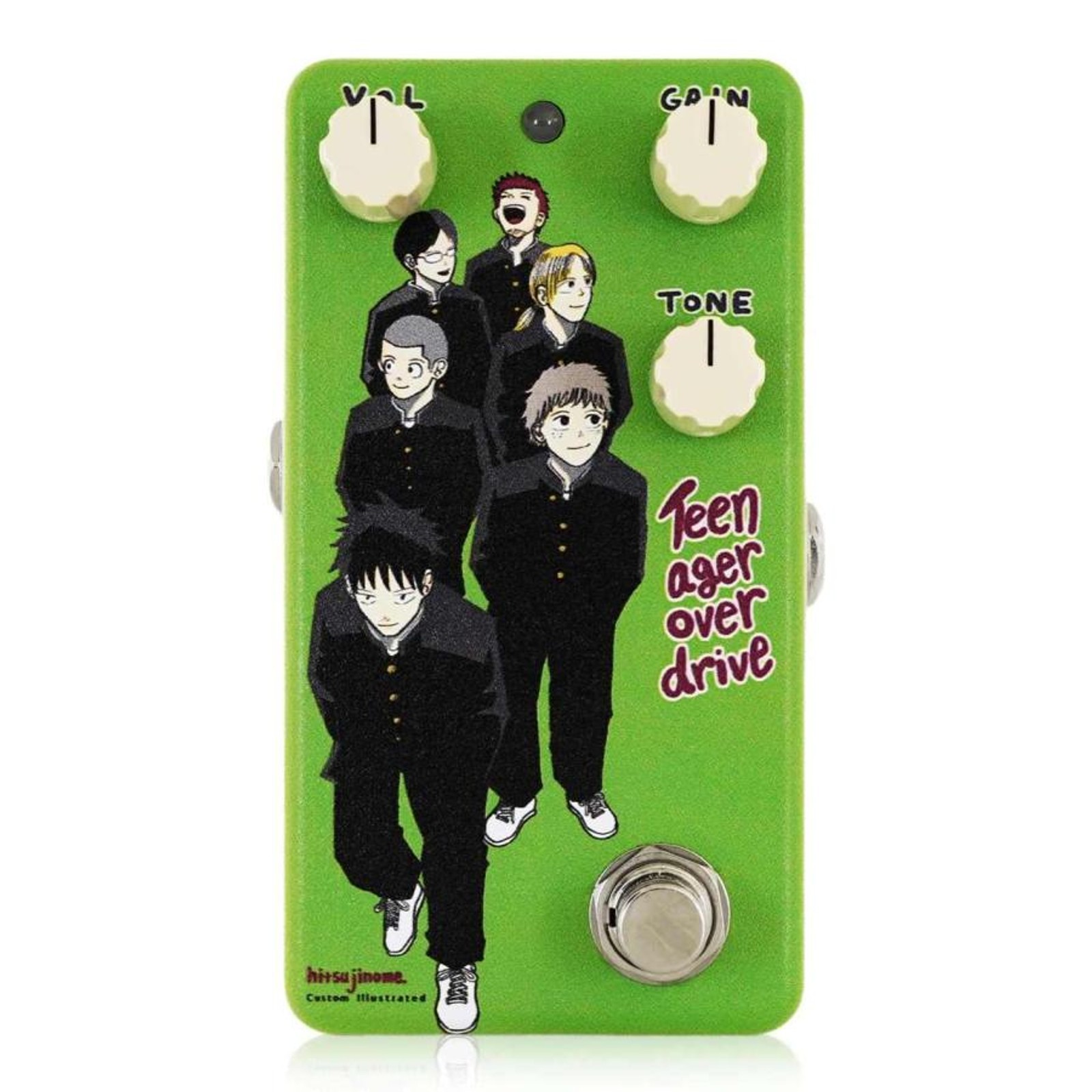 Animals Pedal Major Overdrive Illustrated Plexi British Tone Guitar Pedal