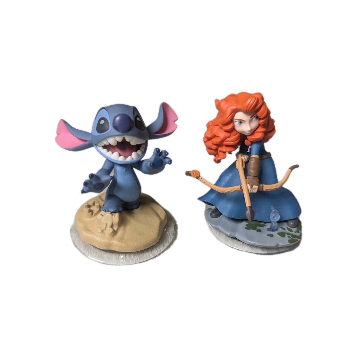 Disney Infinity 2.0 Toy Box Starter Pack Merida And Stitch Characters