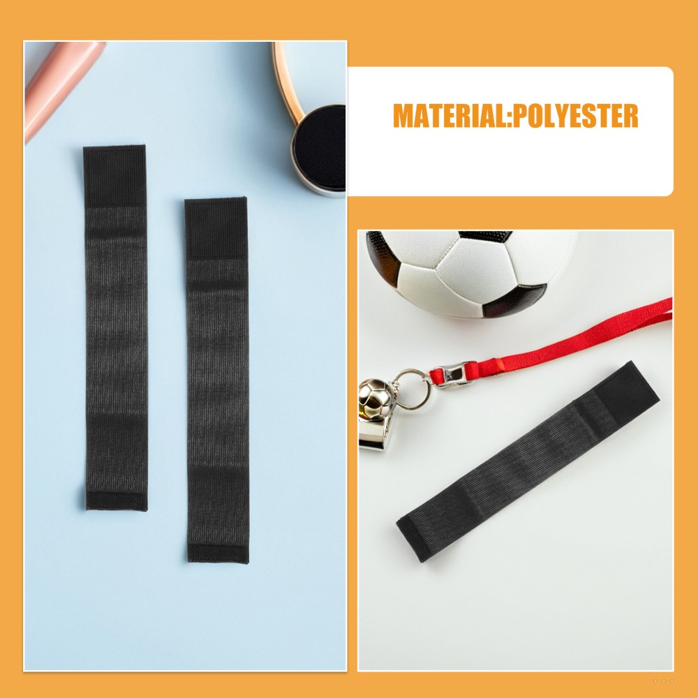 12 Pcs Elastic Black Mourning Bands Adjustable Funeral Armbands Polyester