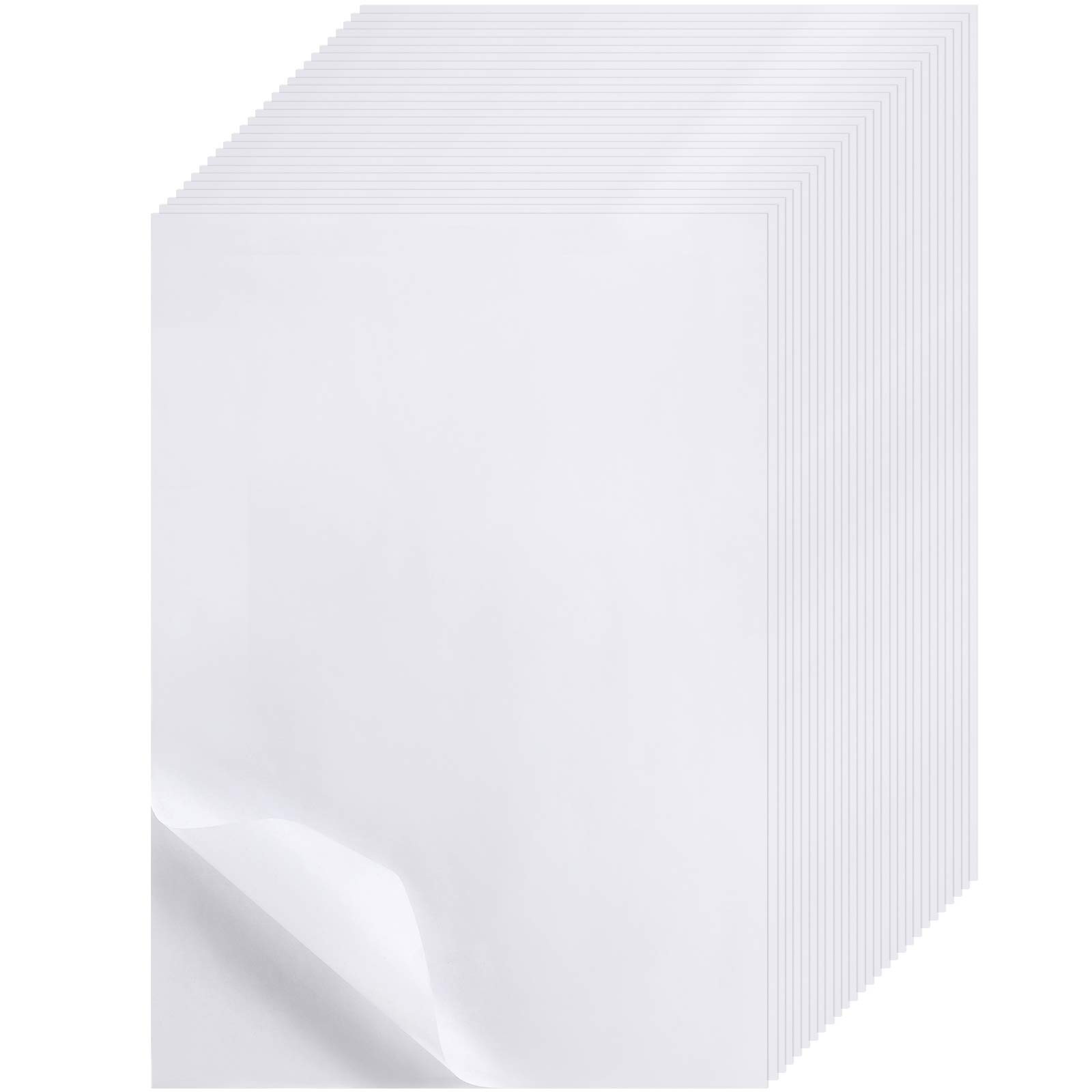 Papel de calco de 8,5 x 11 pulgadas Papel calco para artistas Blanco Translúcido