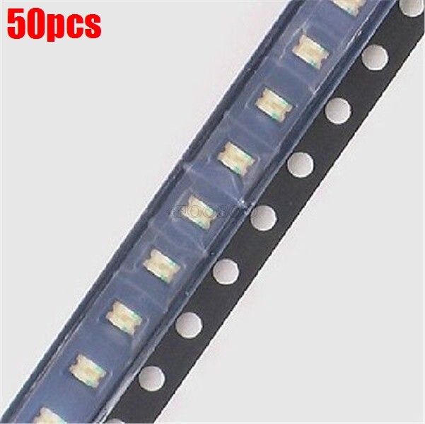 50Pcs Smd Smt 0805 Super Bright Orange Led Lamp Bulb rn