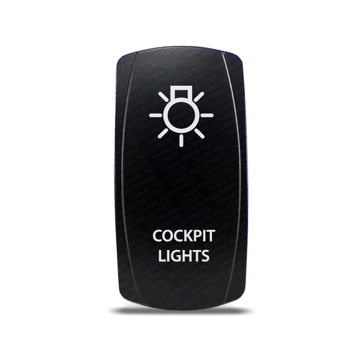 CH4X4 Marine Rocker Switch Cockpit Symbol