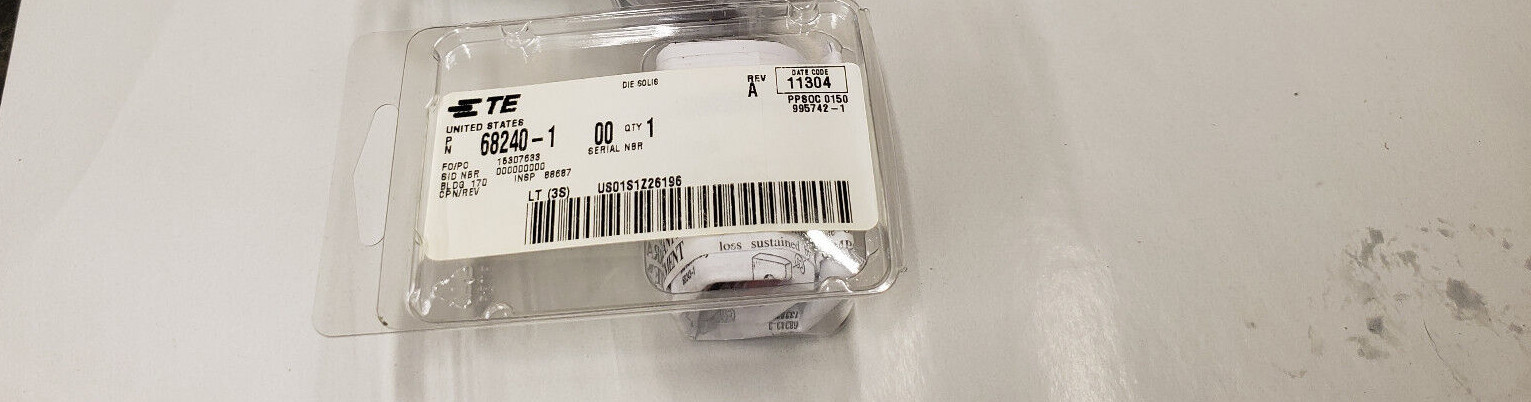 TE Amp 68240-1 Die Solis Assembly for Crimp Crimping Tool, NEW lot#2