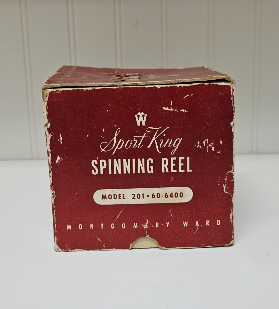 Vintage Montgomery Ward Sports King Spinning Reel Box Only Model 101-60-6400