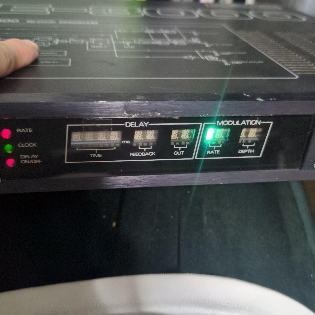 Roland SDE-3000 Digital Delay Junk LCD Display Issue