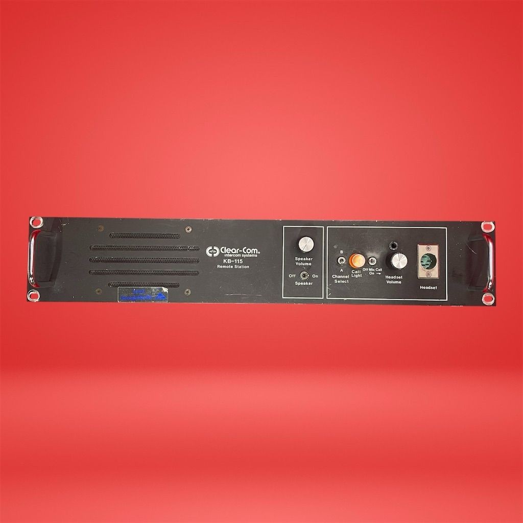 Clear-Com Rack-Mounted Intercom Station KB-112 with Multi Ports