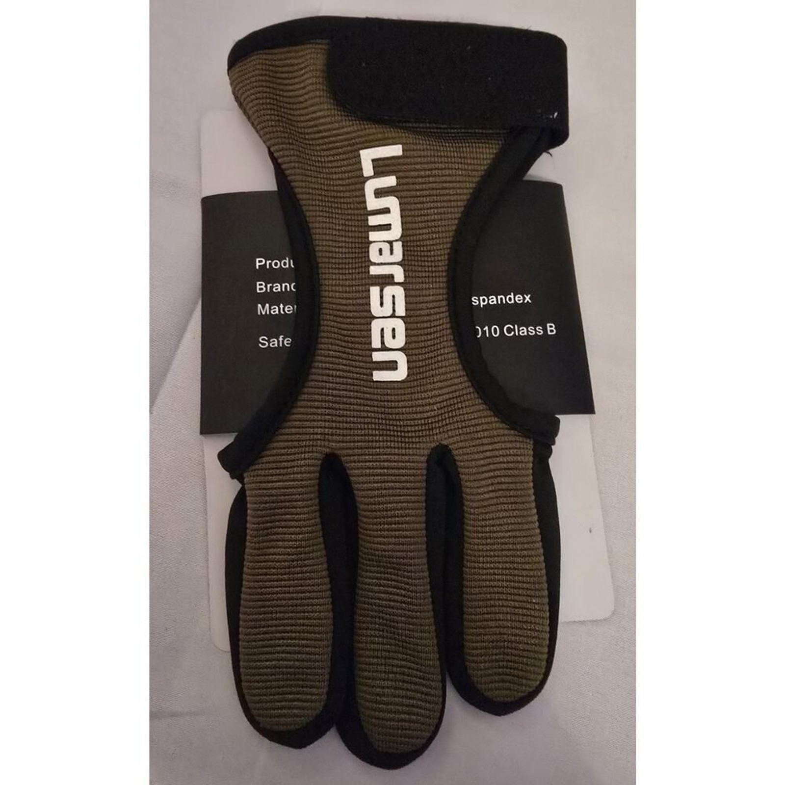 Lumarsen Archery Glove Shooting 3 Finger Protector For Men Women 1 Glove Small