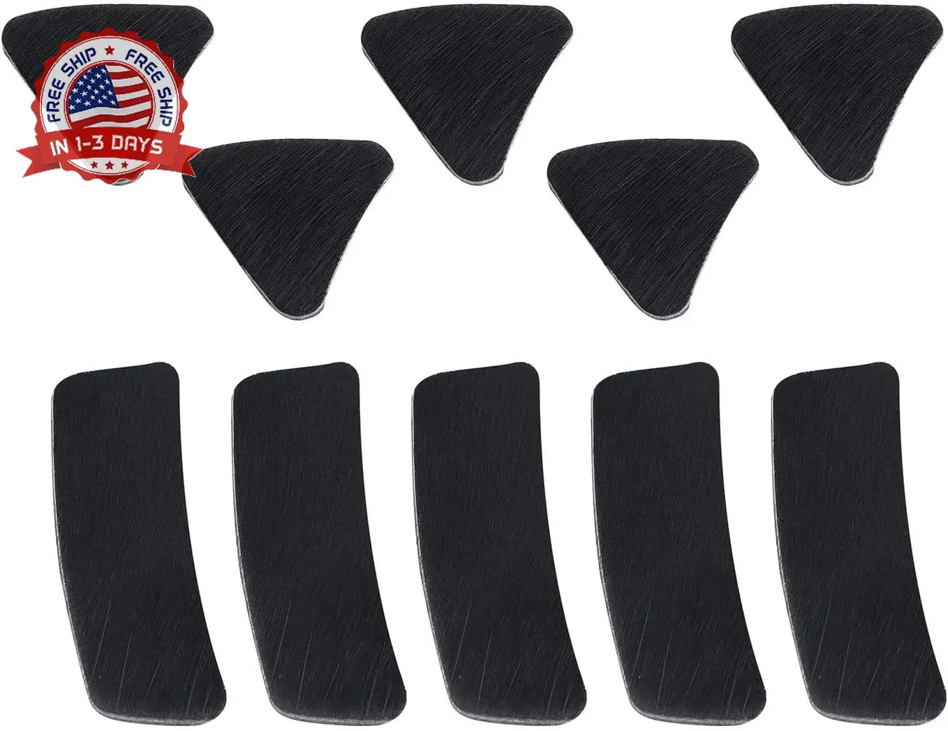 ZYAMY 5pcs Archery Arrow Rest Adhesive Shelf+Plate Leather Silent Board Archery