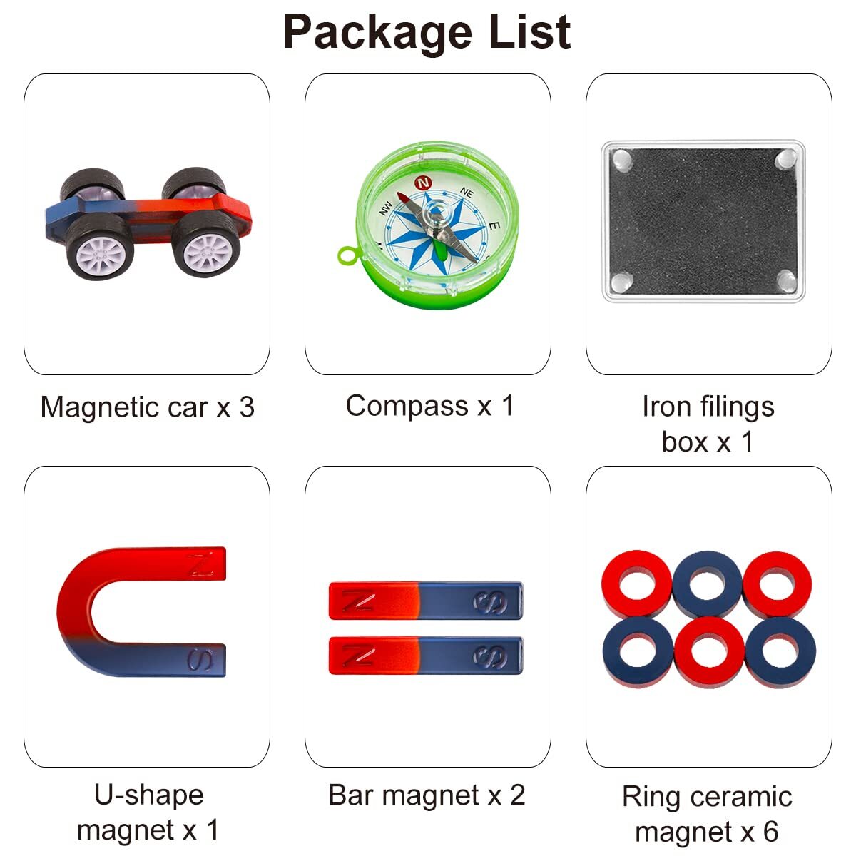 Science Magnet Kits for Kids: Educational Magnet Science Projects STEM Magnets