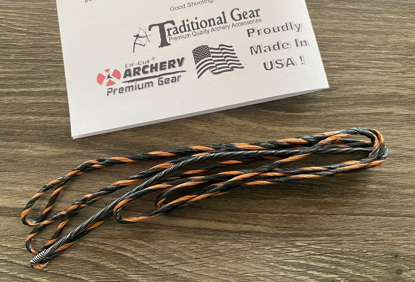 52" INCH ACTUAL LENGTH Premium Fast Flight FLEMISH Recurve Bow String Free SHIP