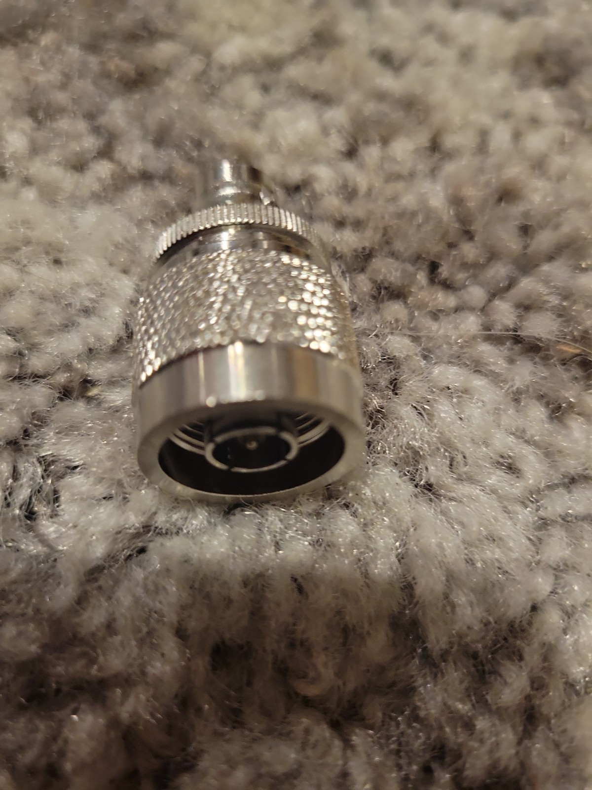 AMPHENOL RF 031-216 UG-201A/U N TYPE PLUG TO BNC JACK 50 OHM