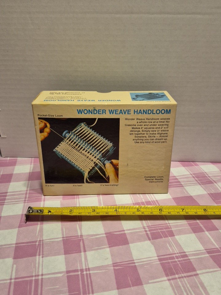 Vintage Pocket Size Loom Wonder Weave Handloom